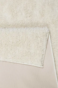 Esprit Teppich Creme Weiß Hochflor