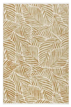 Esprit Teppich Creme Weiß Kupfer Gold meliert Kurzflor 