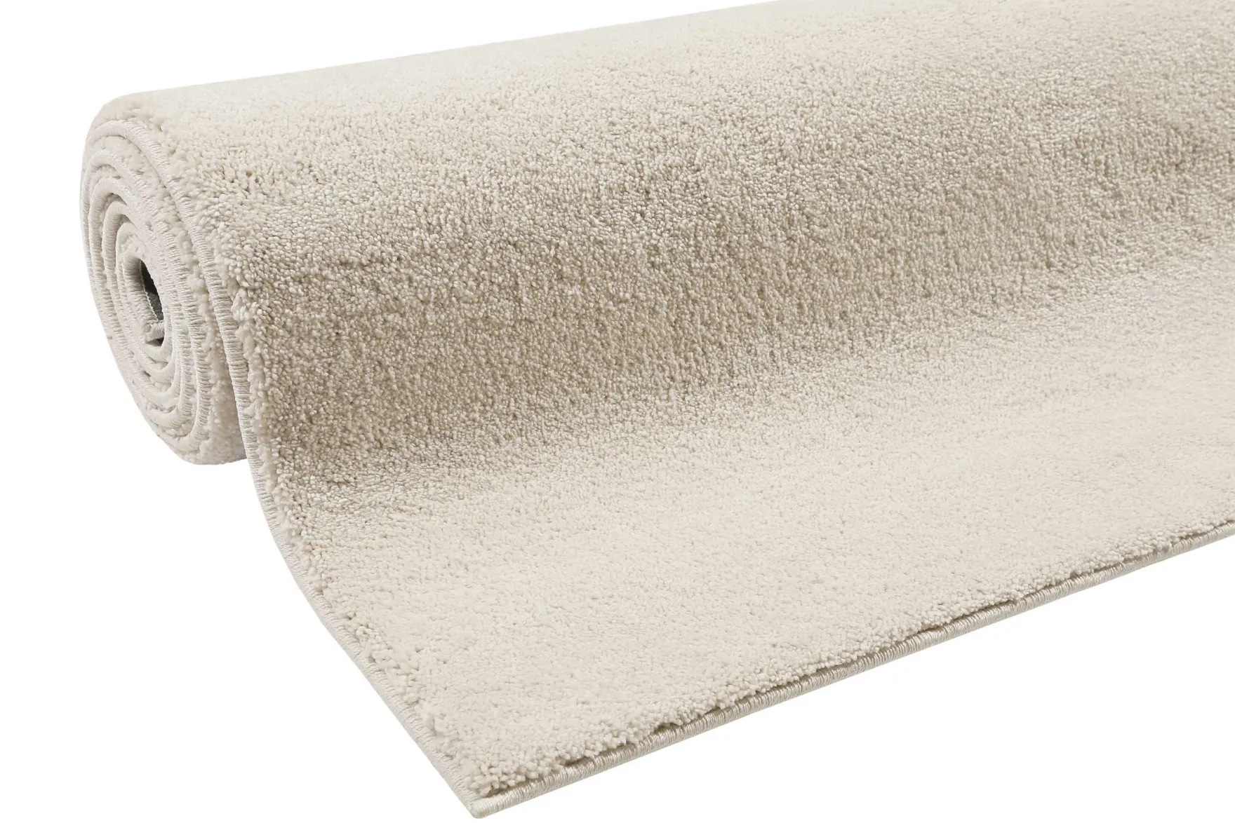 Esprit Teppich Creme Weiß Kurzflor soft und weich "Campus"