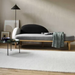 Esprit Teppich Creme Weiß Kurzflor 