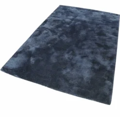Esprit Teppich Dunkelblau Hochflor