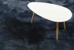 Esprit Teppich Dunkelblau Hochflor