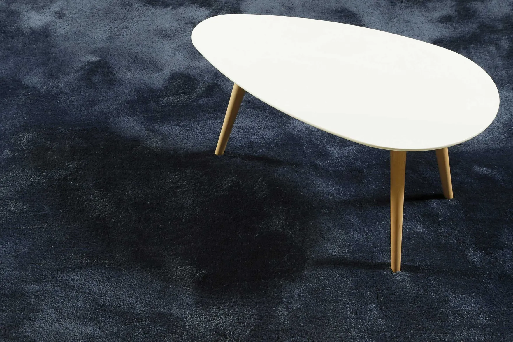 Esprit Teppich Dunkelblau Hochflor "Relaxx"