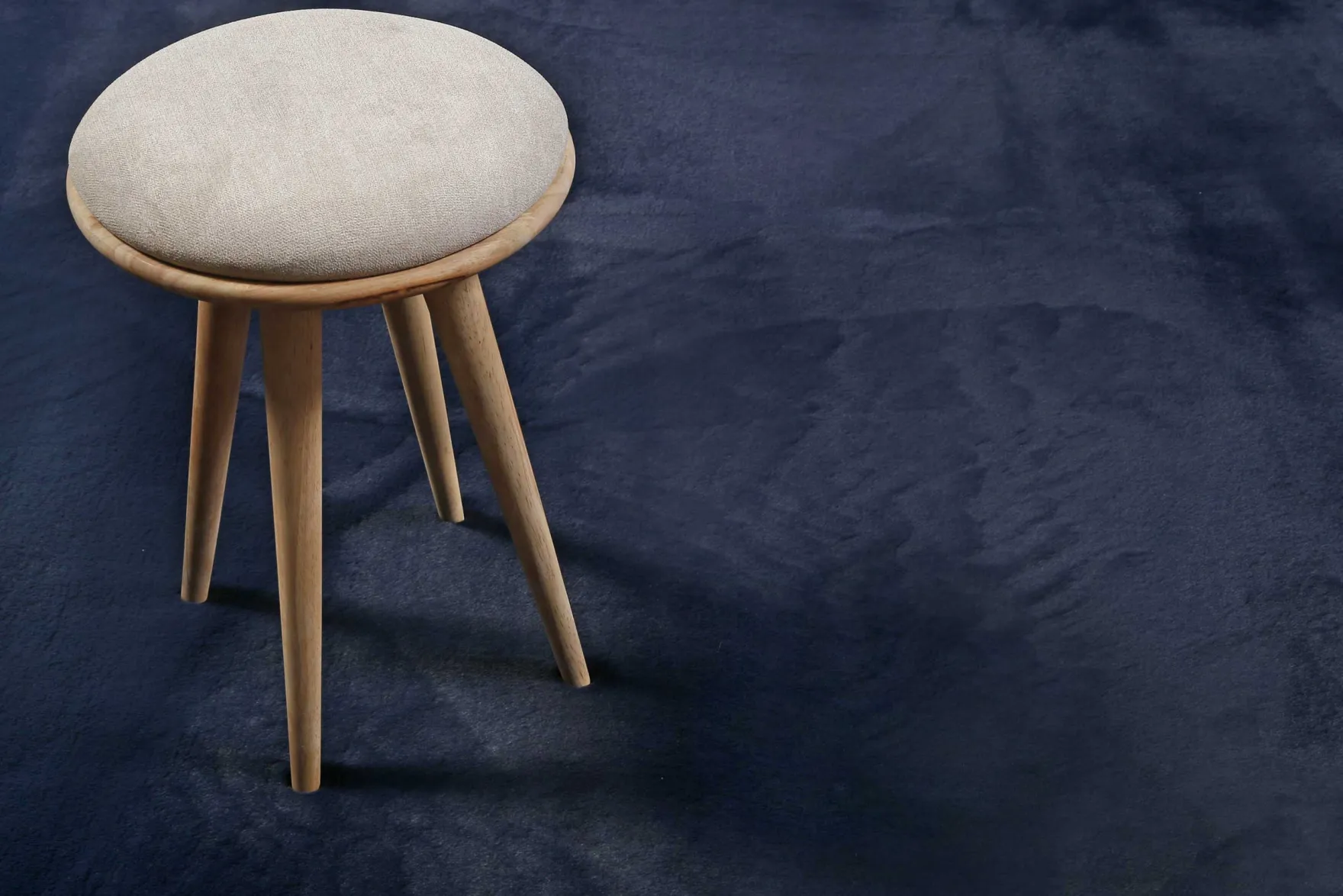 Esprit Teppich Dunkelblau und sehr flauschig Hochflor "Alice"