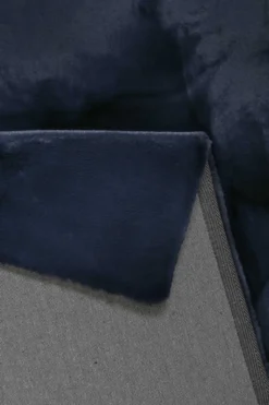 Esprit Teppich Dunkelblau und sehr flauschig Hochflor