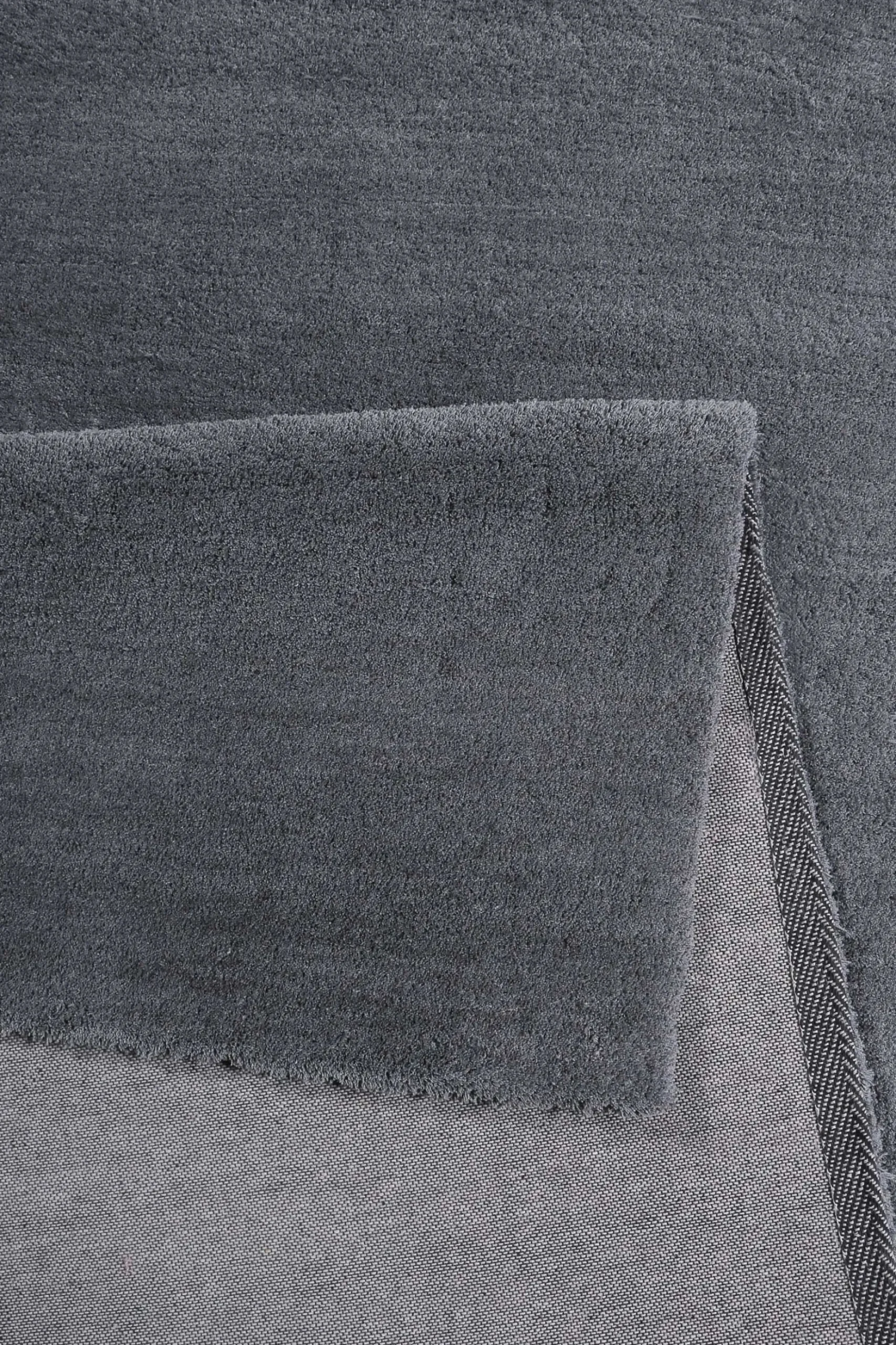 Esprit Teppich Dunkelgrau Hochflor "Loft"