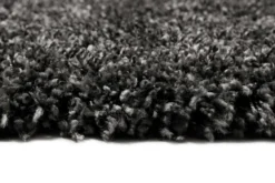Esprit Teppich Dunkelgrau meliert Hochflor 