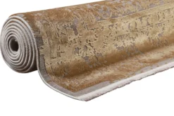 Esprit Teppich Gold Grau Vintage 
