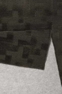 Esprit Teppich Grau Anthrazit aus Wolle 