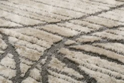 Esprit Teppich Grau Beige Vintage Kurzflor "Tera"