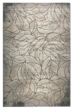 Esprit Teppich Grau Beige Vintage Kurzflor