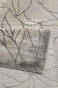 Esprit Teppich Grau Beige Vintage Kurzflor