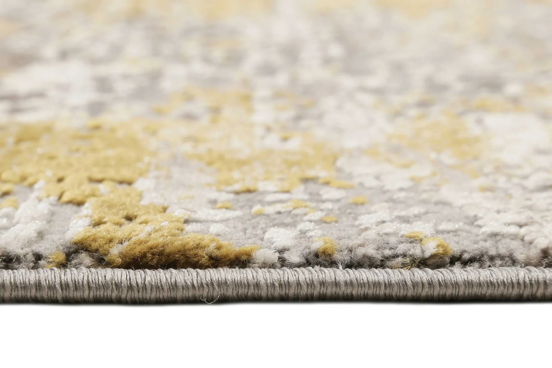 Esprit Teppich Grau Gold Kurzflor "Vintage Feels"