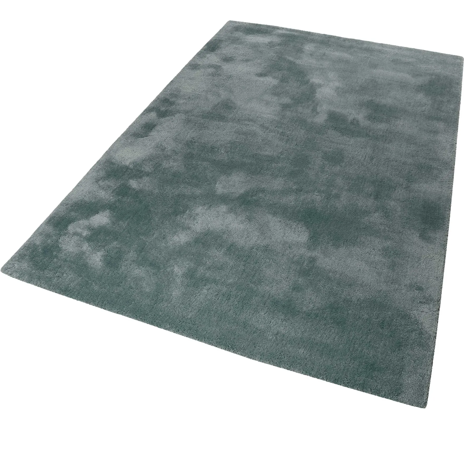 Esprit Teppich Grau Grün Hochflor "Relaxx"