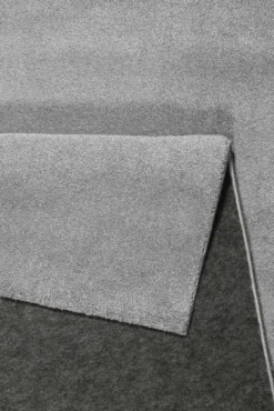Esprit Teppich Grau Kurzflor soft und weich "Campus"
