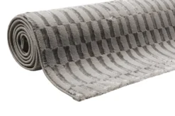 Esprit Teppich Grau Kurzflor 