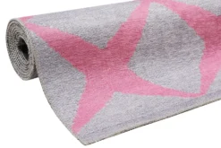 Esprit Teppich Grau Rosa "Caledon"