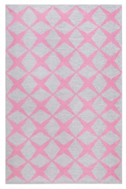 Esprit Teppich Grau Rosa "Caledon"