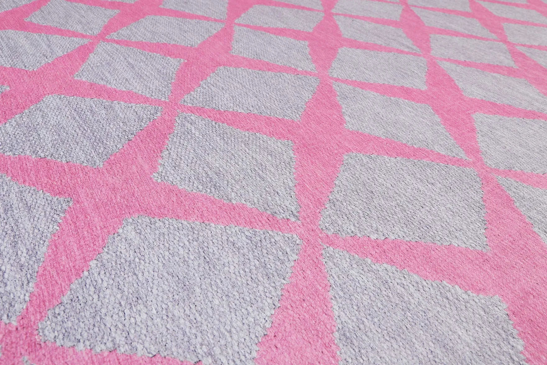 Esprit Teppich Grau Rosa "Caledon"