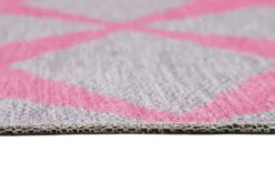 Esprit Teppich Grau Rosa