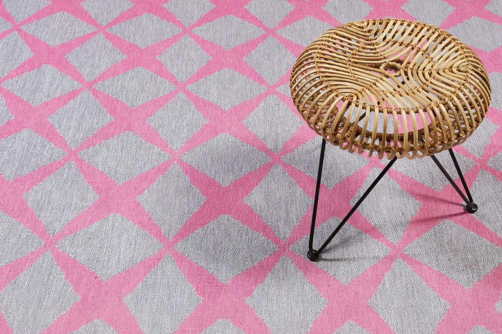 Esprit Teppich Grau Rosa "Caledon"