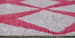 Esprit Teppich Grau Rot "Caledon"