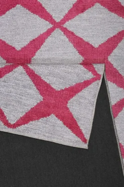 Esprit Teppich Grau Rot