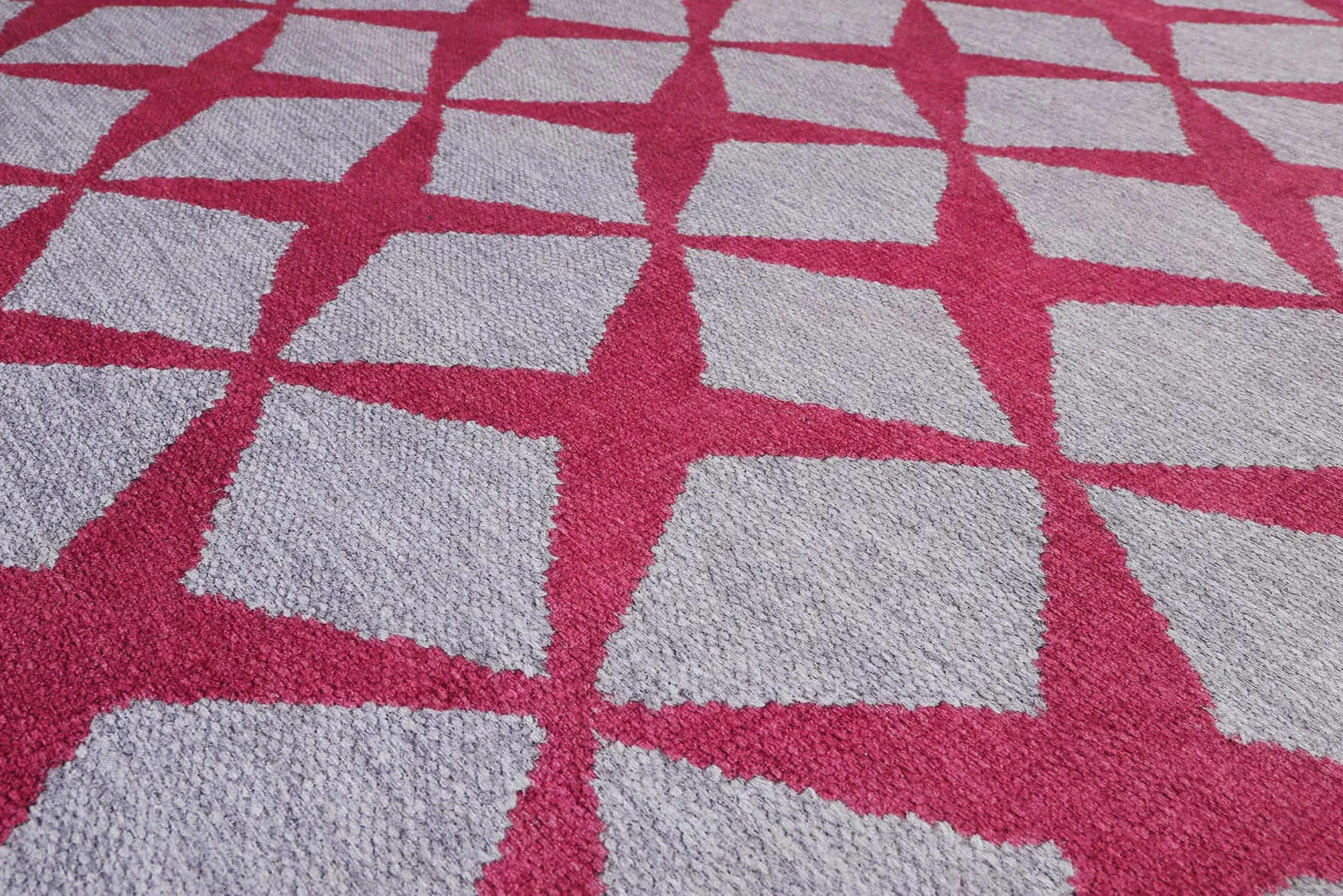 Esprit Teppich Grau Rot "Caledon"