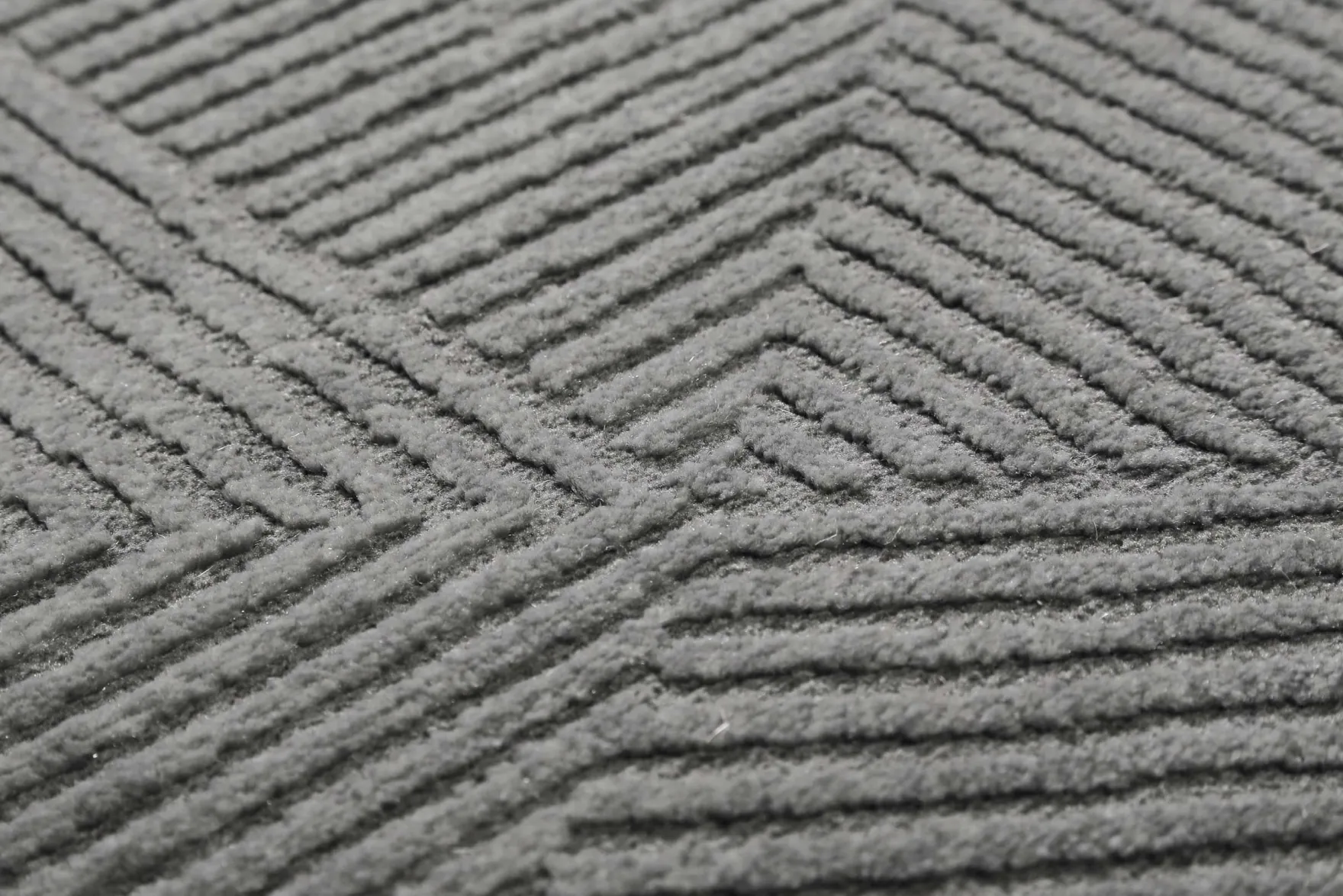 Esprit Teppich Grau Taupe Kurzflor "Velvet Groove"