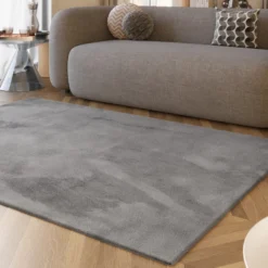 Esprit Teppich Grau und sehr flauschig Hochflor