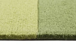 Esprit Teppich Grün Blau aus Wolle