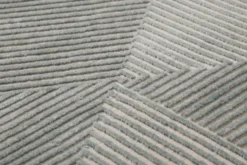 Esprit Teppich Grün Grau Kurzflor "Velvet Groove"