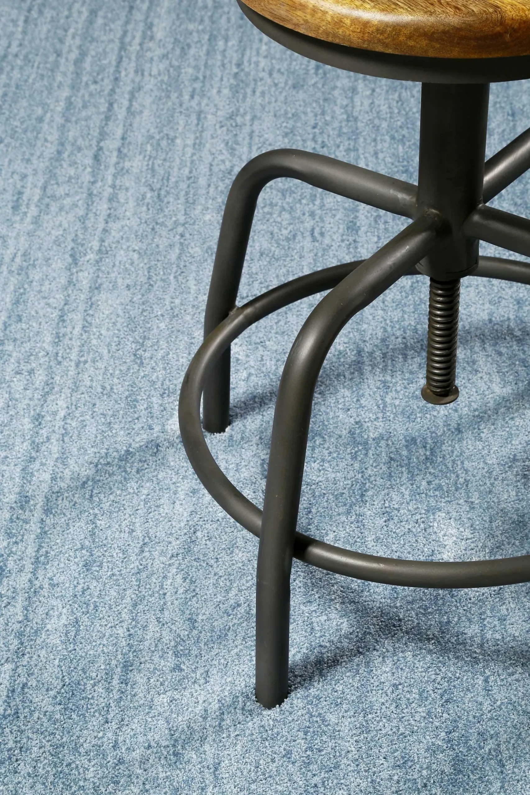 Esprit Teppich Hellblau meliert Hochflor "Loft"
