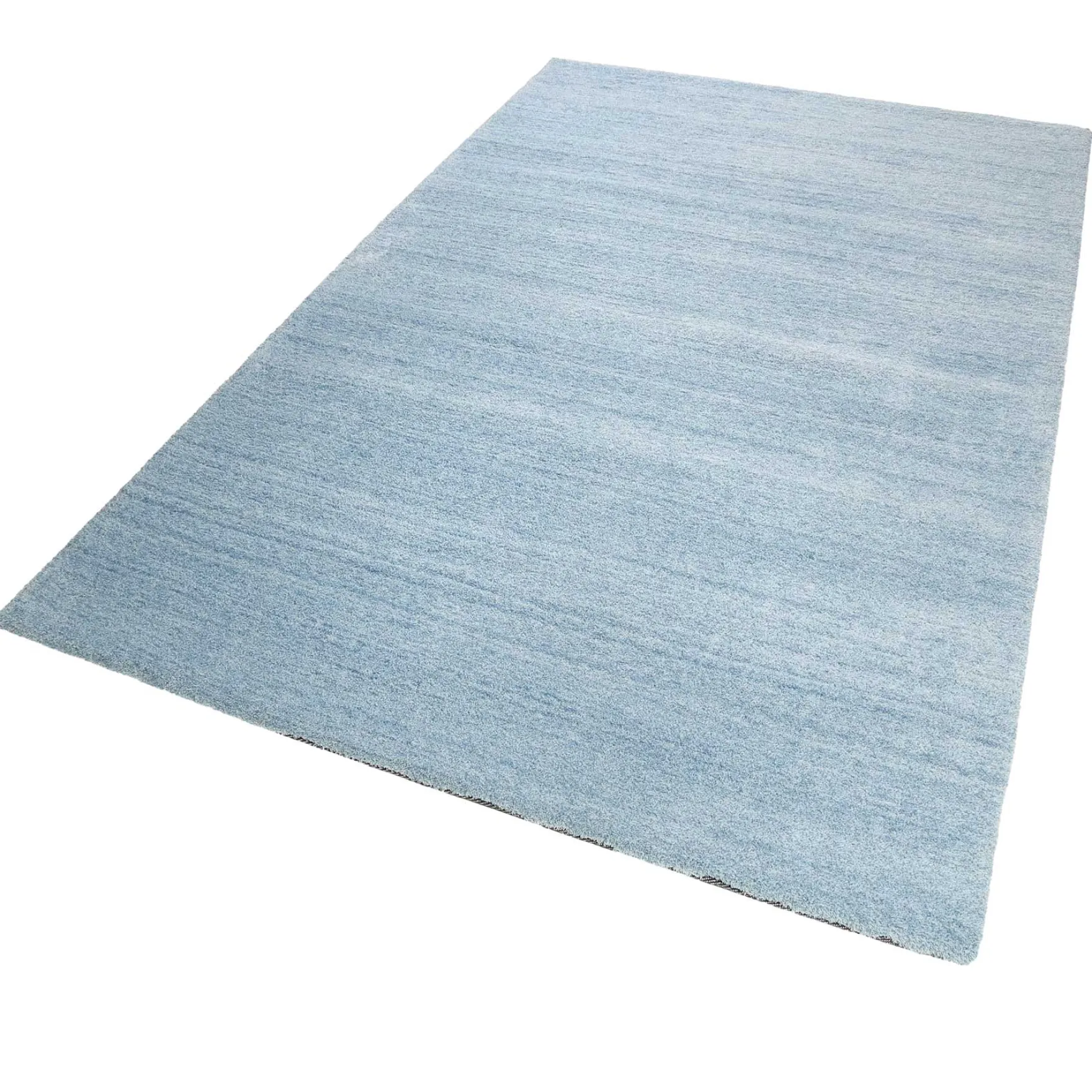 Esprit Teppich Hellblau meliert Hochflor "Loft"