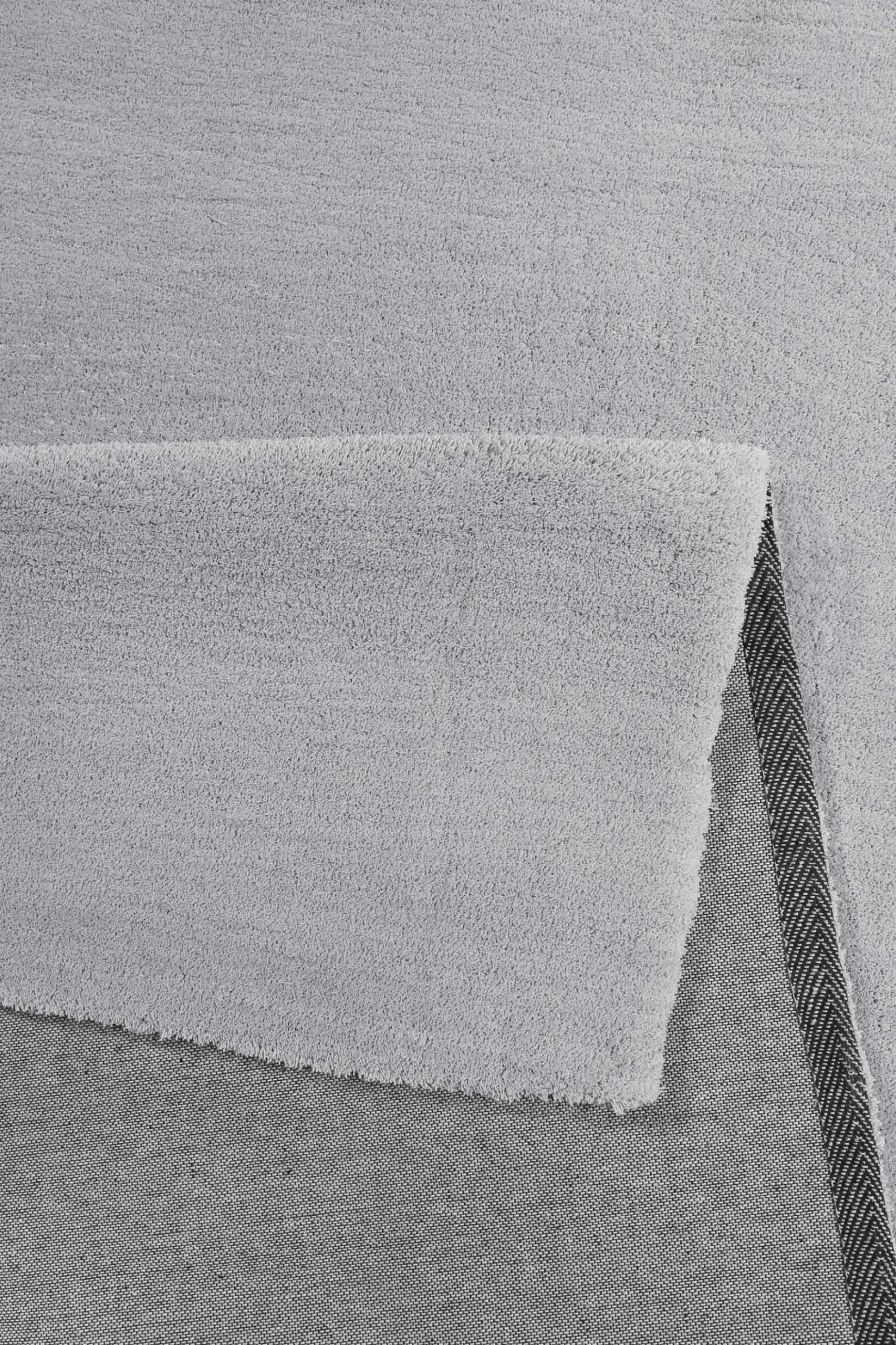Esprit Teppich Hellgrau Blau Hochflor "Loft"