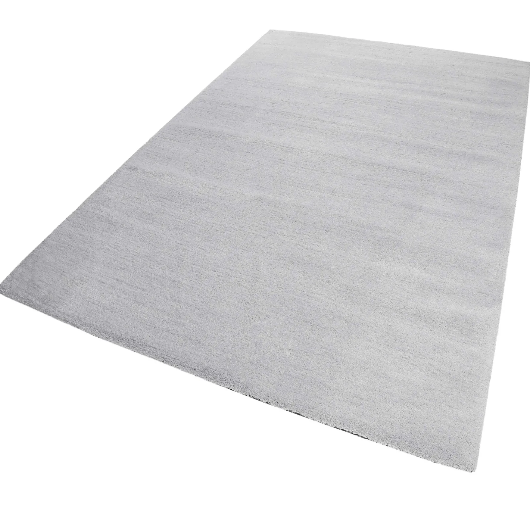 Esprit Teppich Hellgrau Blau Hochflor "Loft"
