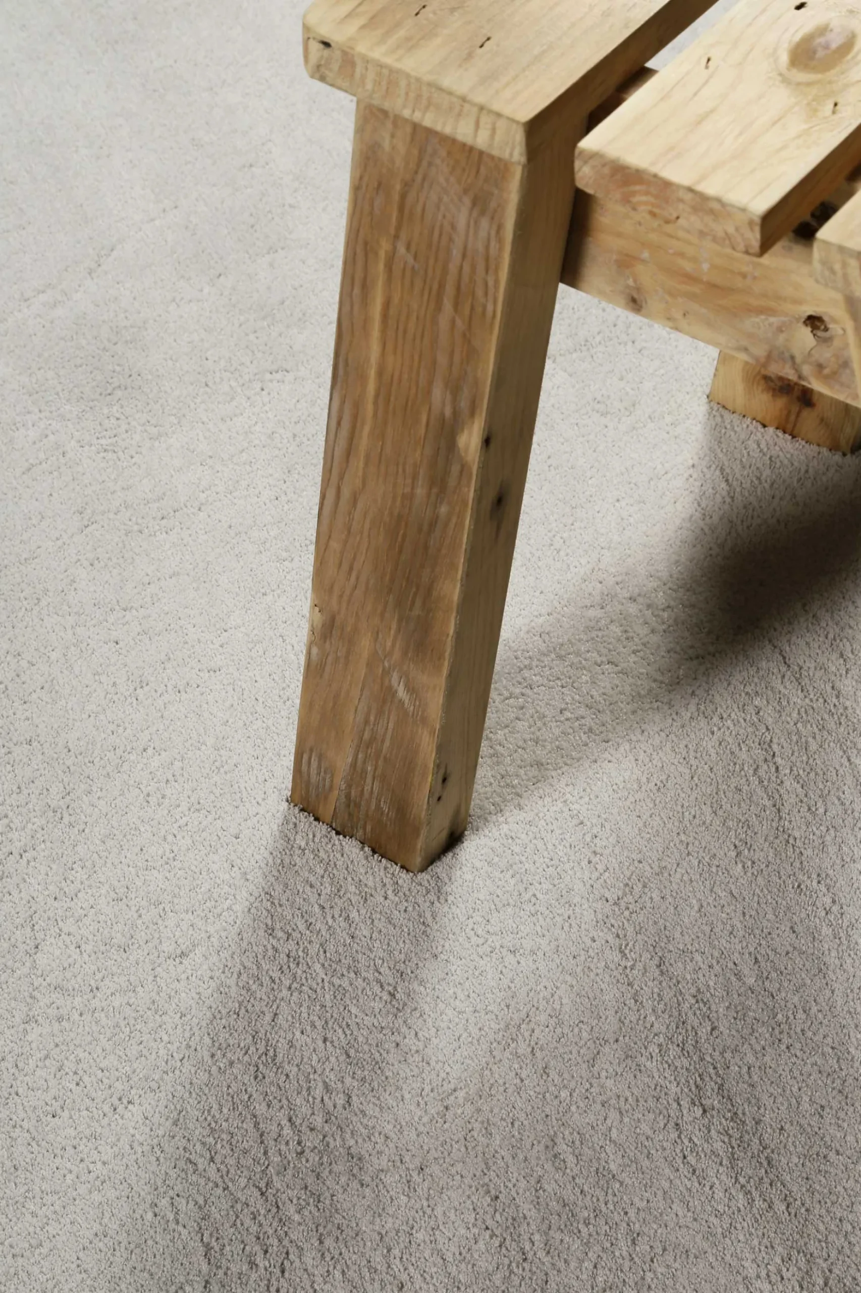 Esprit Teppich Hellgrau Creme Hochflor "Loft"