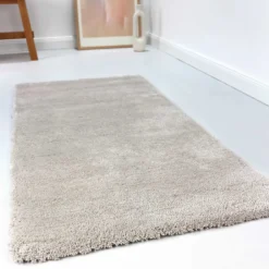 Esprit Teppich Hellgrau Creme Hochflor "Relaxx"