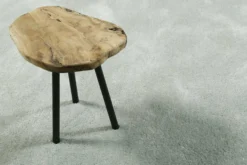 Esprit Teppich Hellgrau Grün Hochflor "Relaxx"