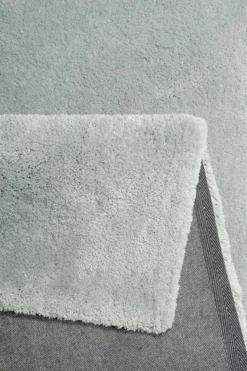 Esprit Teppich Hellgrau Grün Hochflor