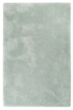 Esprit Teppich Hellgrau Grün Hochflor