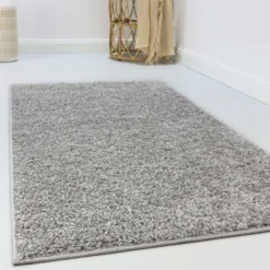 Esprit Teppich Hellgrau Hochflor "#Whisper Shag"