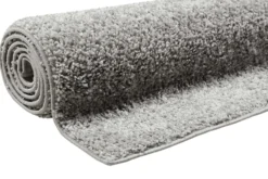 Esprit Teppich Hellgrau Hochflor