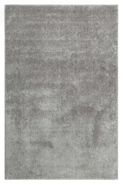 Esprit Teppich Hellgrau Hochflor