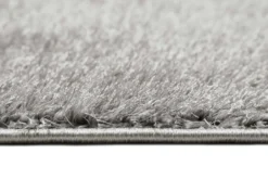 Esprit Teppich Hellgrau Hochflor
