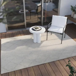 Esprit Teppich In & Outdoor Beige Grau 