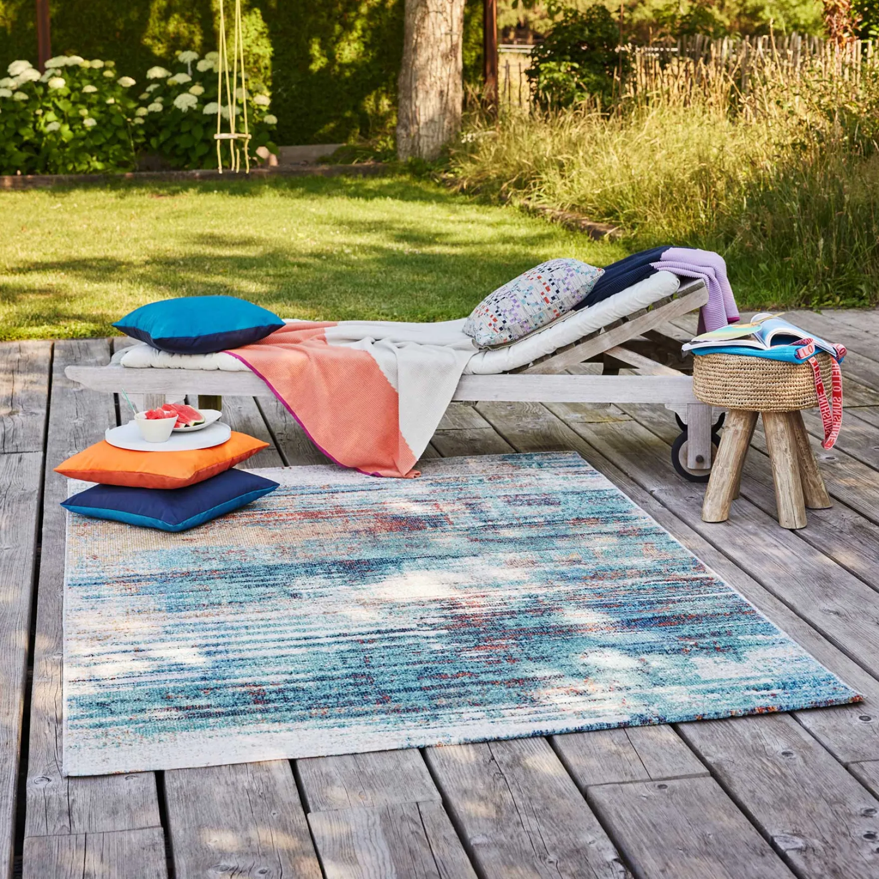 Esprit Teppich In- und Outdoor Bunt "Elouisa"