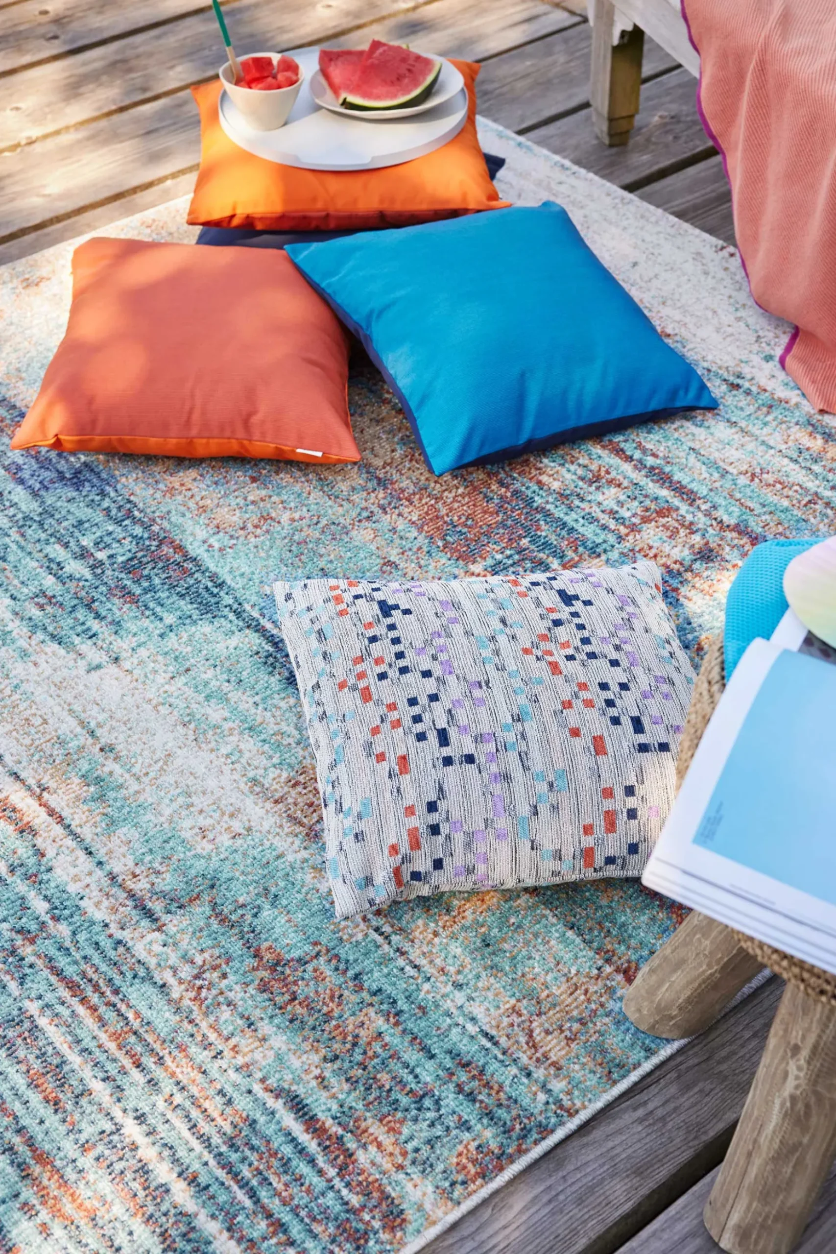 Esprit Teppich In- und Outdoor Bunt "Elouisa"