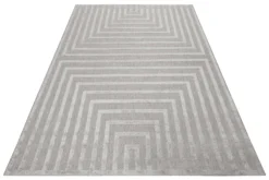 Esprit Teppich In- und Outdoor Grau Silber 