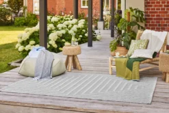 Esprit Teppich In- und Outdoor Grau Silber 
